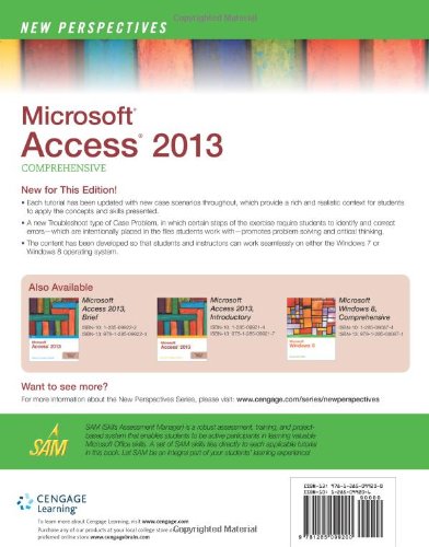 New Perspectives on MicrosoftAccess2013, Comprehensive