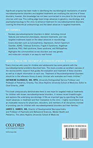 Treatment of Neurodevelopmental Disorders: Targeting Neurobiological Mechanisms