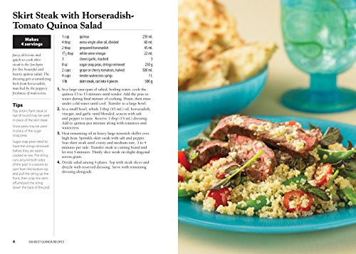 500 Best Quinoa Recipes: 100% Gluten-Free Super-Easy Superfood
