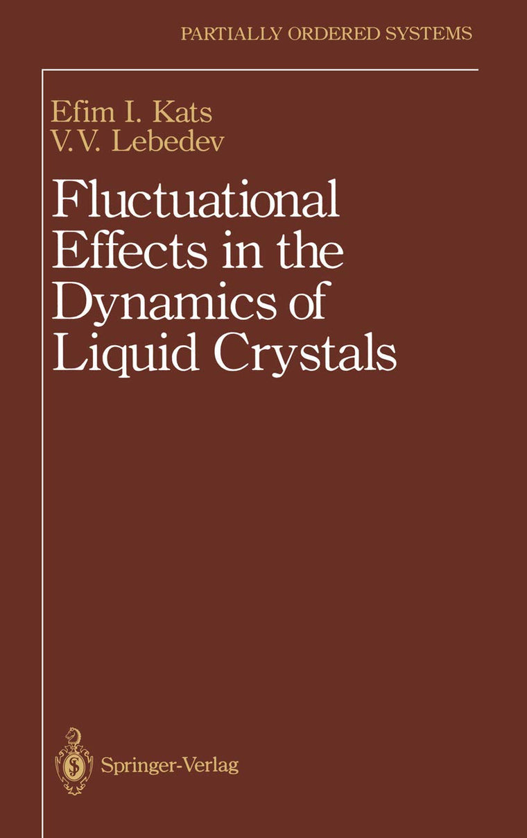 Fluctuational Effects in the Dynamics of Liquid Crystals (Partially Ordered Systems)