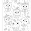 Mangatopia: Baby Animals: A Cute and Cuddly Coloring Book