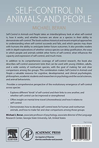 Self-Control in Animals and People