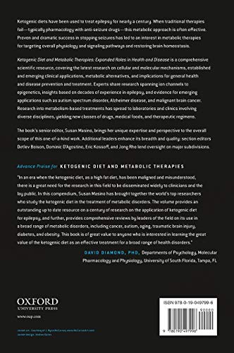 Ketogenic Diet and Metabolic Therapies: Expanded Roles in He