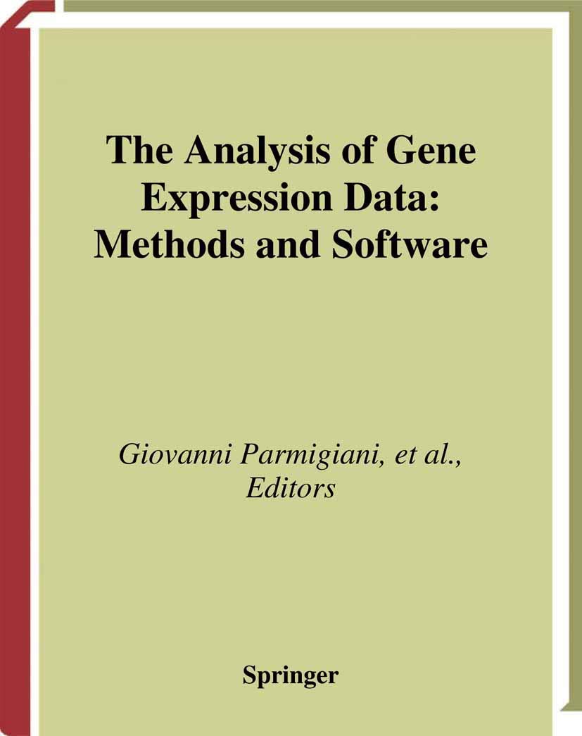 The Analysis of Gene Expression Data: Methods and Software (Statistics for Biology and Health)