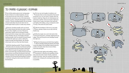 Zombie Felties: How to Raise 16 Gruesome Felt Creatures from