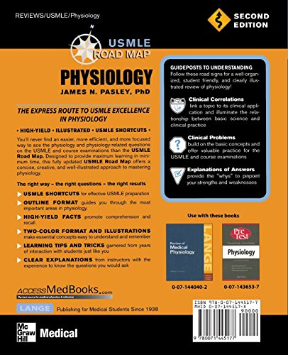 USMLE Road Map Physiology, Second Edition (LANGE USMLE Road Maps)
