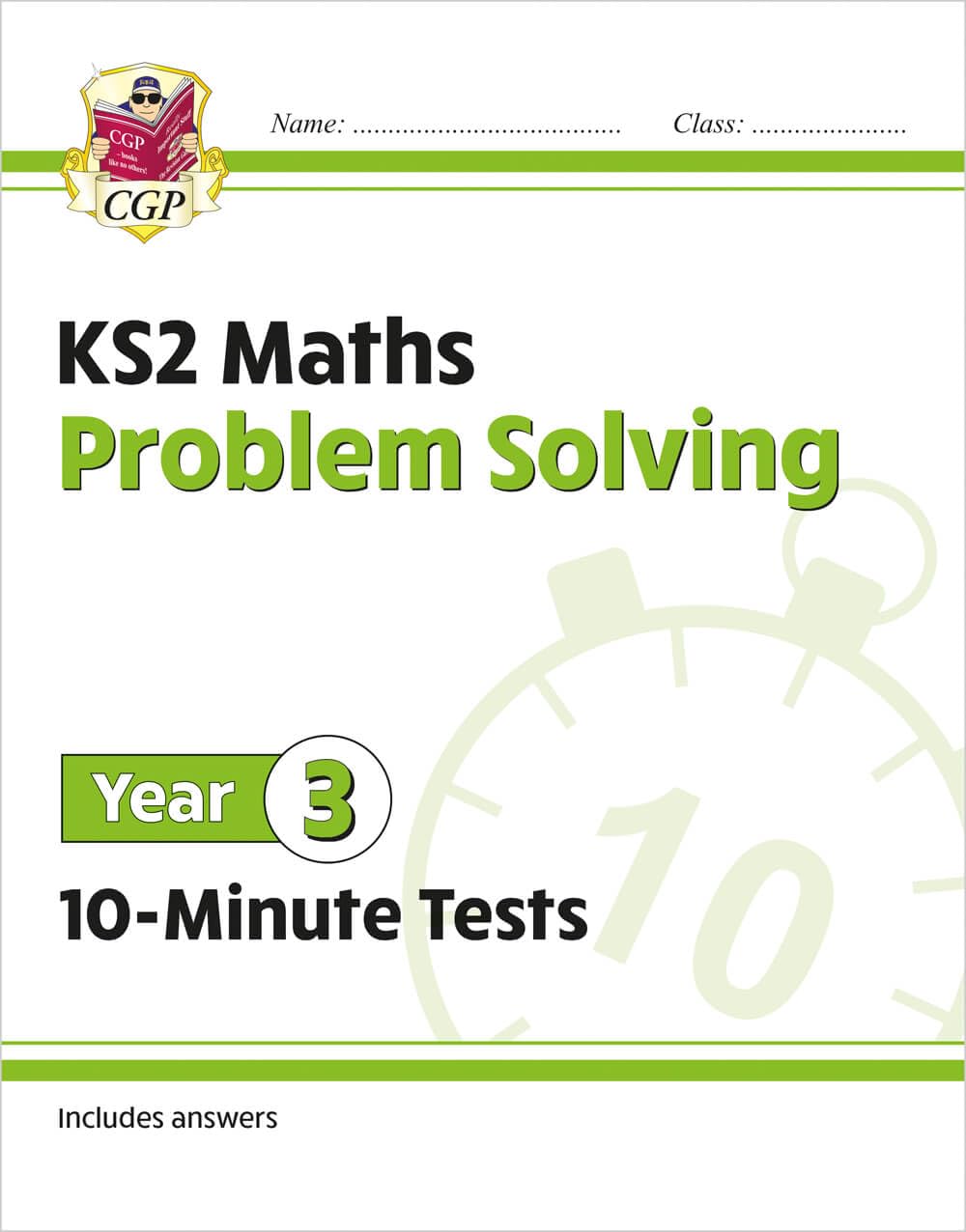 New KS2 Maths 10-Minute Tests: Problem Solving - Year 3: ideal for catch-up and learning at home (CGP KS2 Maths)