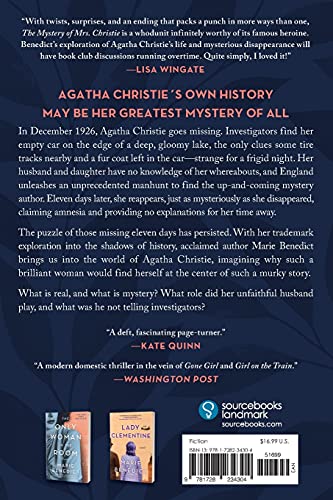 The Mystery of Mrs. Christie: A Riddle Made For Book Clubs To Solve