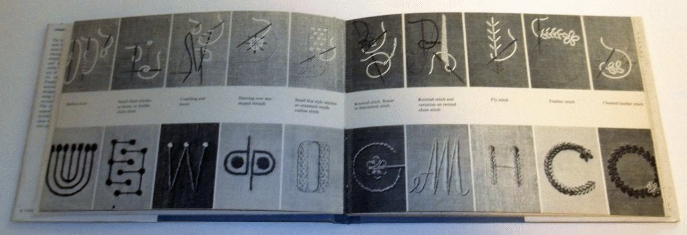 A handbook of lettering for stitchers by Svennas, Elsie