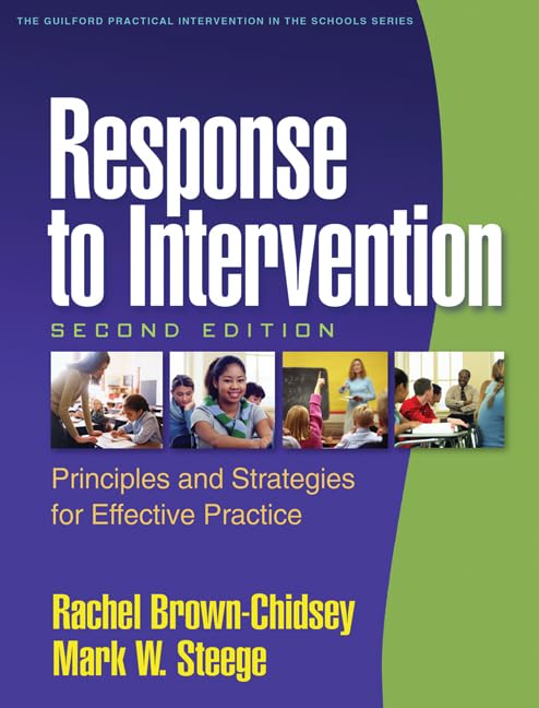 Response to Intervention: Principles and Strategies for Effective Practice (The Guilford Practical Intervention in the Schools Series)