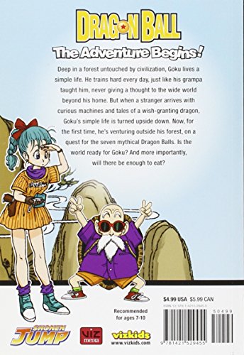 Dragon Ball: Chapter Book, Vol. 1: The Adventure Begins! (1) (Dragon Ball: Chapter Books)