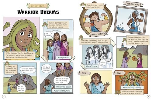 The Curse of Medusa: A Modern Graphic Greek Myth (Mythology Graphics)