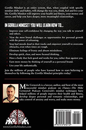 Gorilla Mindset — back cover