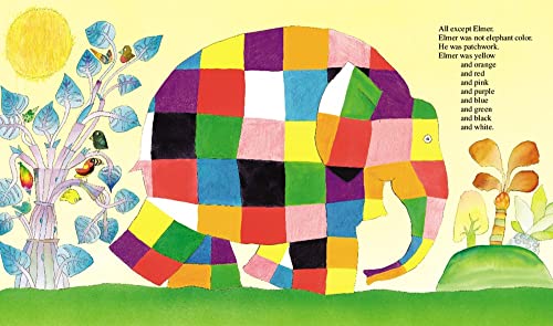 Elmer: A Colorful Elephant Story About Being Unique for Children (Ages 4-8)