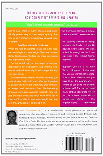 Eat to Live: The Amazing Nutrient-Rich Program for Fast and - New