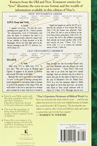 Vine's Complete Expository Dictionary of Old and New Testame