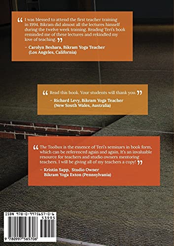 The Toolbox: Tools for Teaching Bikram Yoga