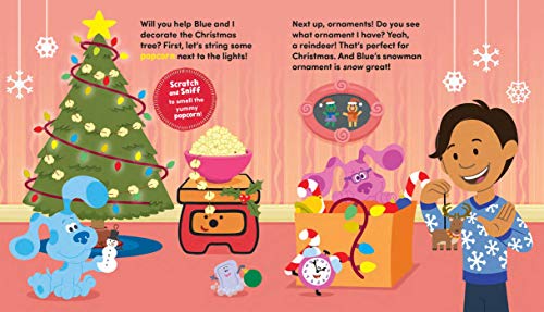 Nickelodeon Blue's Clues & You!: Blue's Sweet-Smelling Christmas (Scratch and Sniff)