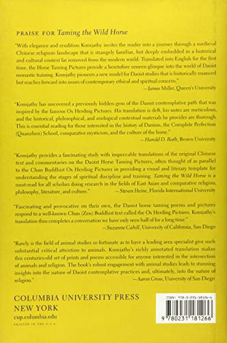 Taming the Wild Horse: An Annotated Translation and Study of the Daoist Horse Taming Pictures
