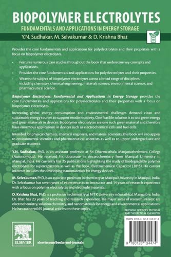 Biopolymer Electrolytes: Fundamentals and Applications in Energy Storage