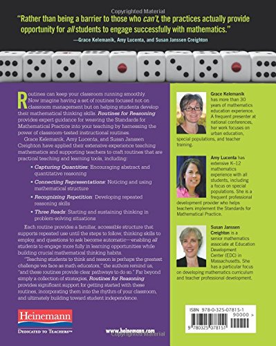 Routines for Reasoning: Fostering the Mathematical Practices in All Students
