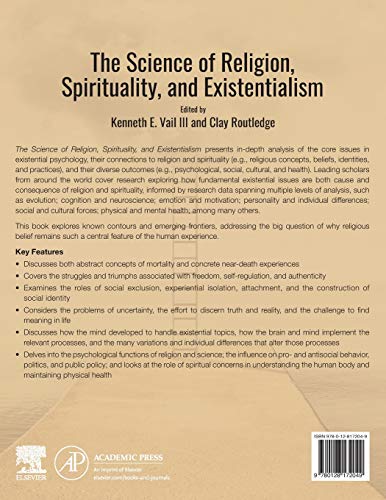The Science of Religion, Spirituality, and Existentialism