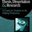 Writing and Publishing Your Thesis, Dissertation, and Research: A Guide for Students in the Helping Professions (Research, Statistics, & Program Evaluation)