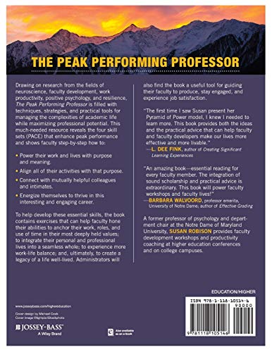 The Peak Performing Professor: A Practical Guide to Productivity and Happiness