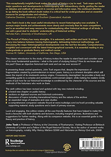 The Pursuit of History: Aims, methods and new directions in the study of history