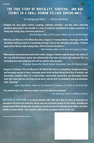The Last Mission of the Wham Bam Boys: Courage, Tragedy, and Justice in World War II
