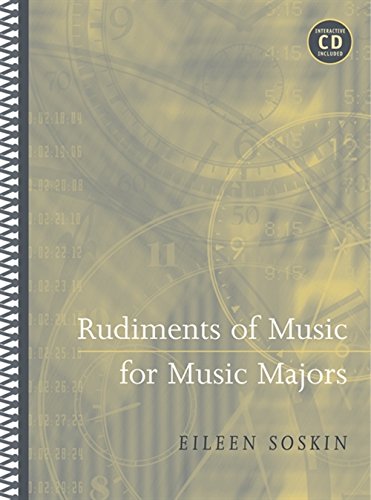 Rudiments of Music for Music Majors (with CD-ROM)