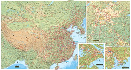 China Travel Map Eighth Edition (Periplus Travel Maps)