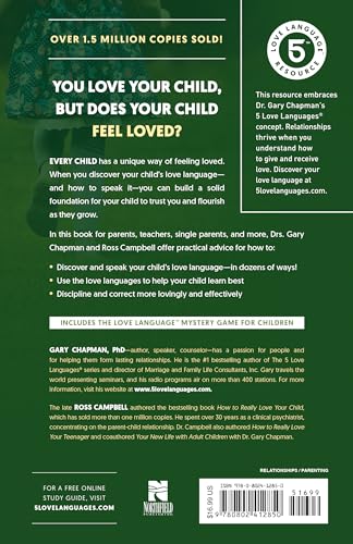 The 5 Love Languages of Children: The Secret to Loving Children Effectively