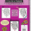Color & Frame - Inspiration (Adult Coloring Book) by New Sea