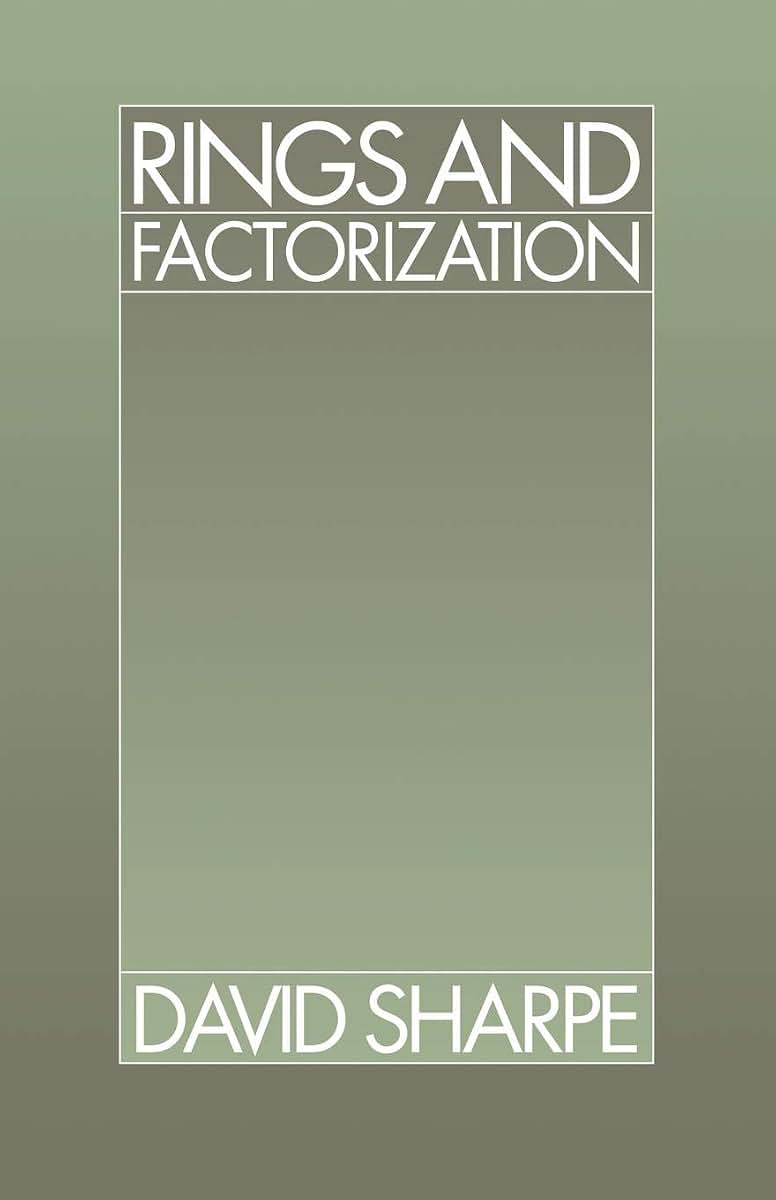 Rings and Factorization