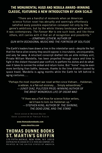 The Forever War — back cover
