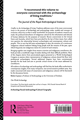 Conflict in the Archaeology of Living Traditions (One World Archaeology)