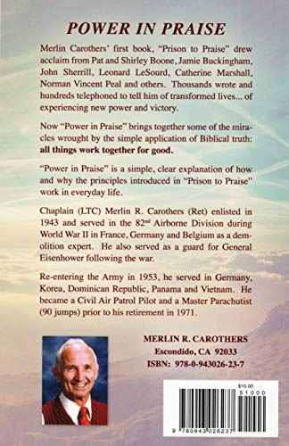Power in Praise: Giant Print by Merlin R. Carothers