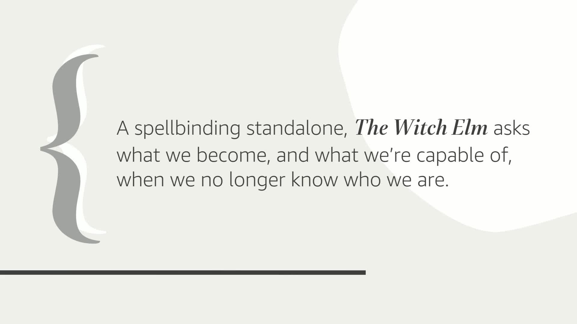 The Witch Elm: A Novel