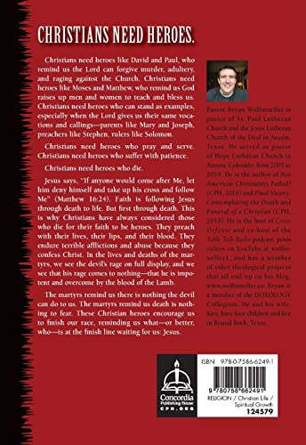 A Martyr's Faith in a Faithless World — back cover