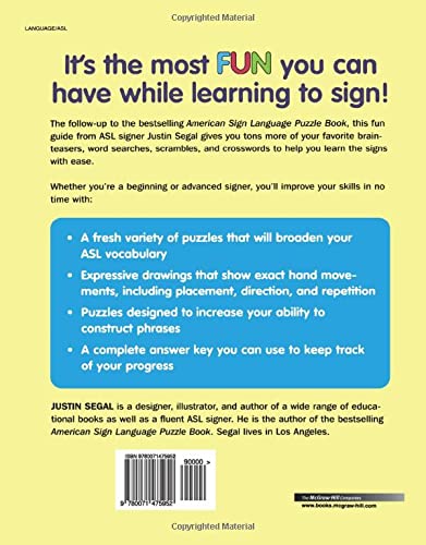 The American Sign Language Puzzle Book Volume 2