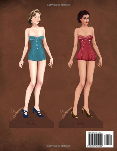 Dollys and Friends Originals 1950s Paper Dolls: Fifties Vintage Fashion Paper Doll Collection (Dollys and Friends ORIGINALS Paper Dolls)
