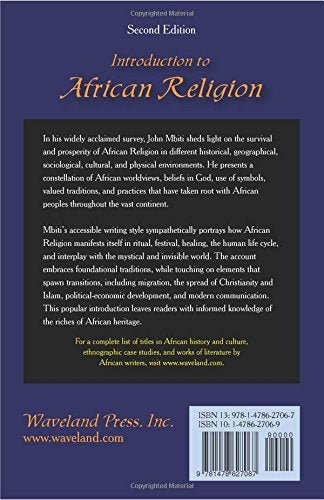 Introduction to African Religion, Second Edition — back cover