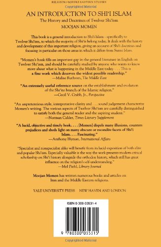 An Introduction to Shi`i Islam: The History and Doctrines of