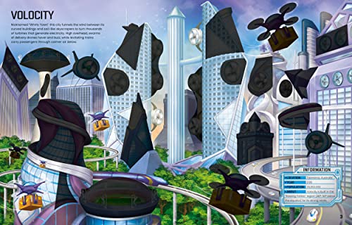Build Your Own Futuristic Cities (Build Your Own Sticker Book)