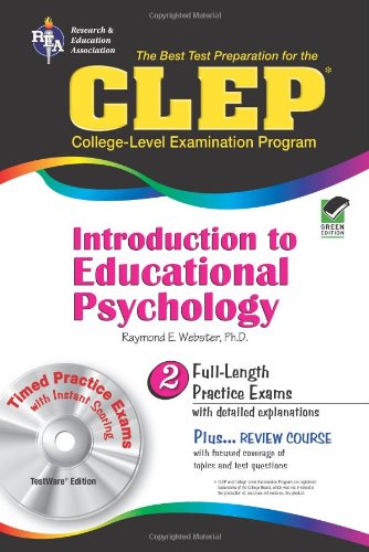 CLEP Introduction to Educational Psychology w/CD (CLEP Test Preparation)