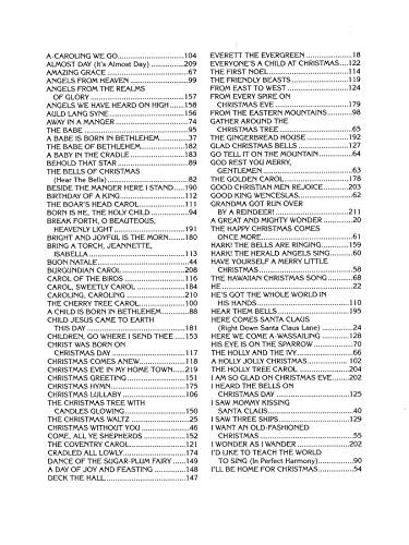 170 Christmas Songs and Carols: Piano/Vocal/Chords