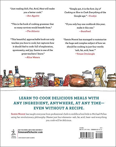 Salt, Fat, Acid, Heat: Mastering the Elements of Good Cooking — back cover