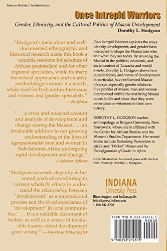 Once Intrepid Warriors: Gender, Ethnicity, and the Cultural Politics of Maasai Development