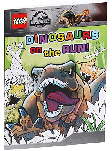 LEGO Jurassic World: Dinosaurs on the Run! (Coloring Book)